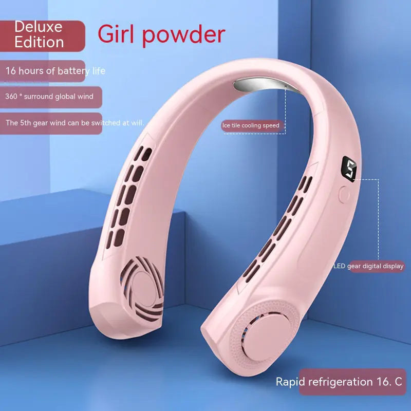 BreezWear Pro Portable Bladeless Neck Fan